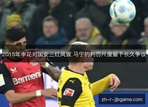 2015年申花对国安三红风波 马宁的判罚尺度留下长久争议
